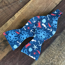 Nautical Octopus Bow Tie